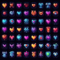 digital heart game photo