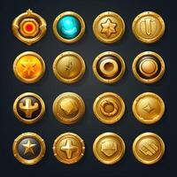 icon gold coin game photo