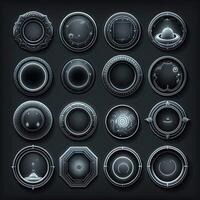 ui round frame game photo