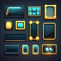 icon rectangle frame game photo