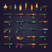 ammunition pistol weapon game photo