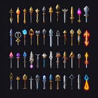 icon sword weapon game photo