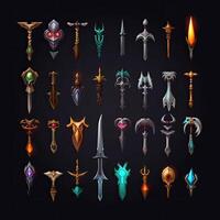 fantasy sword weapon game photo