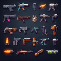 hand gun weapon game photo