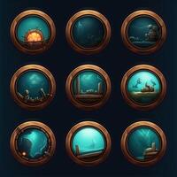 shape porthole window game photo