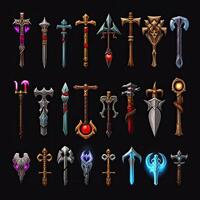 dagger sword weapon game photo