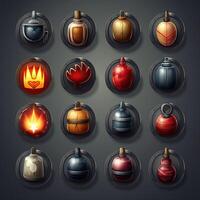 explode grenade weapon game photo