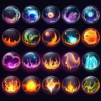 crystal magic sphere game photo