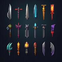 design knife weapon game photo