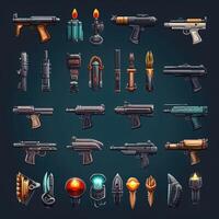 pistol gun weapon game photo