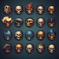 bone skull death game photo