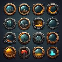 ship porthole window game photo