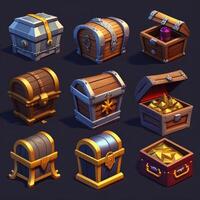 old game treasure chest photo