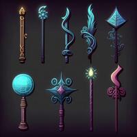 sorcery game magic walk stick photo