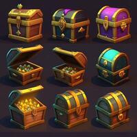 object game treasure chest photo