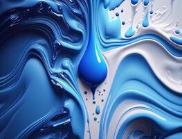 abstract background design with fluid style. photo