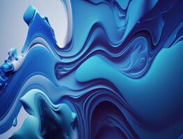 abstract background design with fluid style. photo