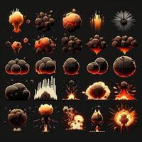 energy game bomb explosion photo
