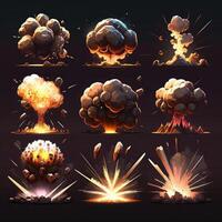 blast game bomb explosion photo