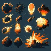 icon game bomb explosion photo