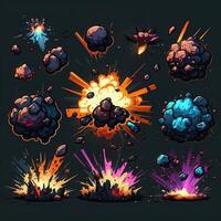 icon game bomb explosion photo