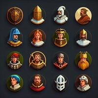 story medieval character avatar photo