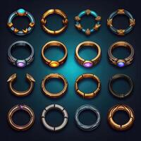 3d ring circle game photo