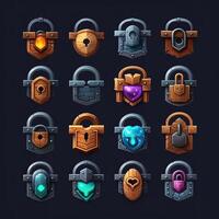 security lock key game photo