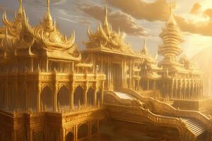 golden heavenly palace . photo