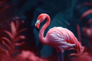 flamingo Bird . photo