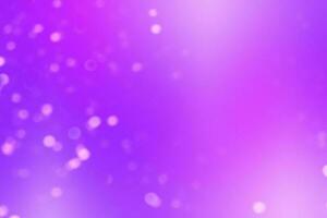 Smooth gradient background with purple colors and bokeh lights photo