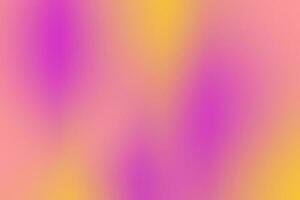 Smooth gradient background with pink and yellow colors photo