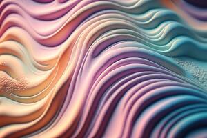 Fantastic Colorful sand background with abstract shapes. illustration photo