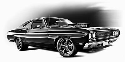 Classic Car Sketch Stock Photos, Images and Backgrounds for ...