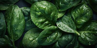 . . Photo realistic set bundle of green eco healthy spinach herbs. Can be used like pattern background or graphic decoration. Graphic Art