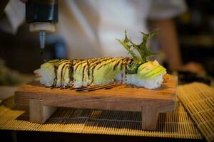 Avocado Dragon Roll photo