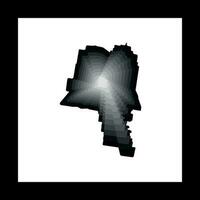 Drouin Map Modern Geometric Creative Logo vector