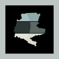berdychiv ciudad mapa moderno creativo sencillo logo vector