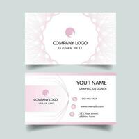 Business Card Template vector