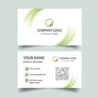 Business Card Template vector