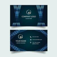 Business Card Template vector