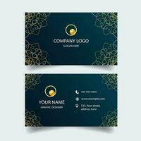 Luxury Business Card Template vector