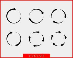 Collection arrows vector background black and white symbols. Different arrow icon set circle, up, curly, straight and twisted. Design elements.