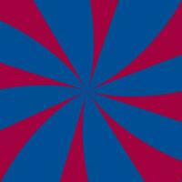 Abstract swirl radial pattern style. Retro background with rays or stripes in the center. Vintage twirl sunburst spin on red and blue colors. vector graphic for wallpaper, backdrop, banner