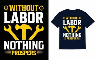 Labor day t shirt design vector