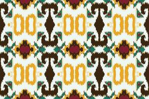 africano ikat damasco bordado antecedentes. geométrico étnico oriental modelo tradicional. ikat azteca estilo resumen vector ilustración. diseño para impresión textura,tela,sari,sari,alfombra.