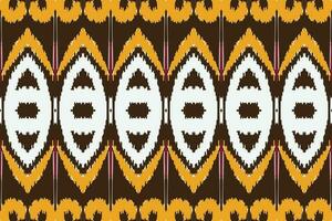 African Ikat Damask embroidery background. geometric ethnic oriental pattern traditional. Ikat Aztec style abstract vector illustration. design for print texture,fabric,saree,sari,carpet.