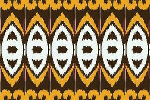 African Ikat Damask embroidery background. geometric ethnic oriental pattern traditional. Ikat Aztec style abstract vector illustration. design for print texture,fabric,saree,sari,carpet.