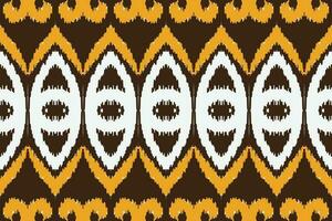 African Ikat Damask embroidery background. geometric ethnic oriental pattern traditional. Ikat Aztec style abstract vector illustration. design for print texture,fabric,saree,sari,carpet.