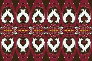 African Ikat Damask embroidery background. geometric ethnic oriental pattern traditional. Ikat Aztec style abstract vector illustration. design for print texture,fabric,saree,sari,carpet.